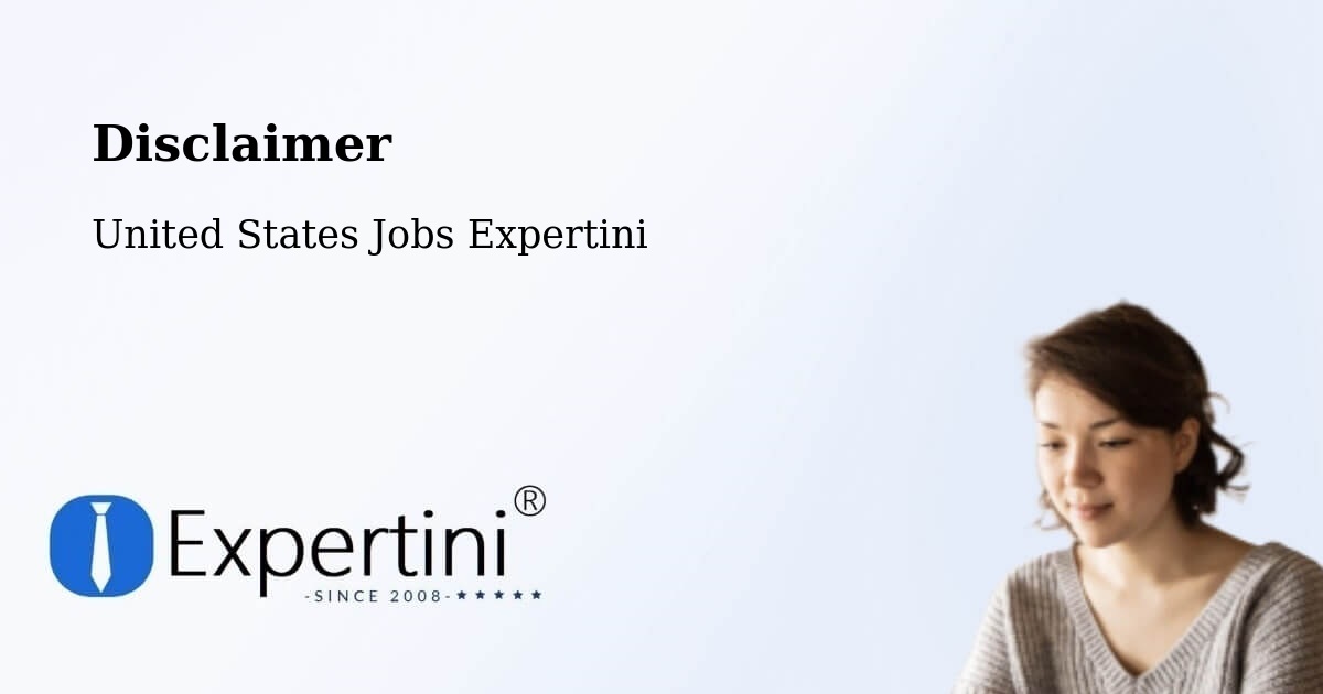 Disclaimer – New Stanton - United States Jobs Expertini